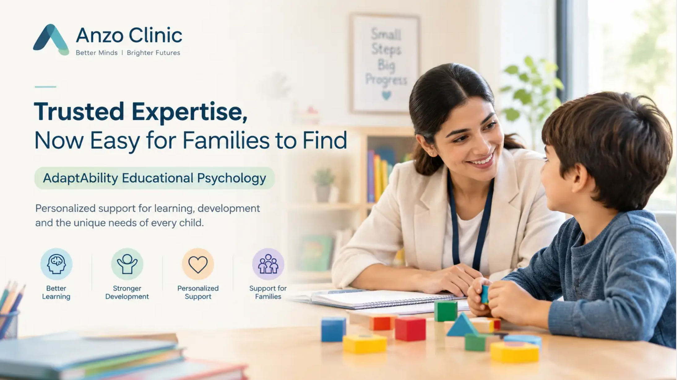 AdaptAbility Educational Psychology at Anzo Clinic